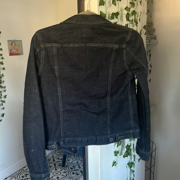 Lucky brand dark denim jacket - Picture 3 of 3